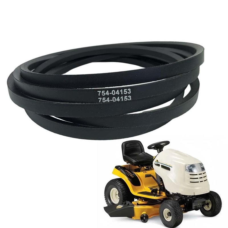 CTPOWER Replaces Mower Deck Belt 754-04153 for Cub Cadet LT1045 LT1046 954-04153A 754-04153A 954-04153 OCC-754-04153 i1046 Z-Force S46 46 Inch Decks/Aramid Cord / 122.00 inches - Image 1